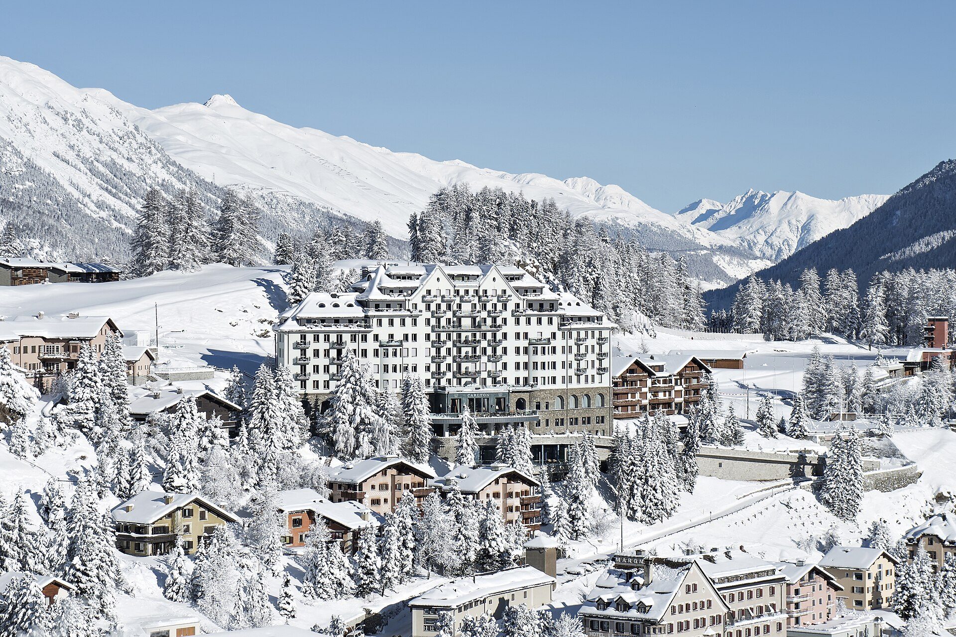 St. Moritz im Winter